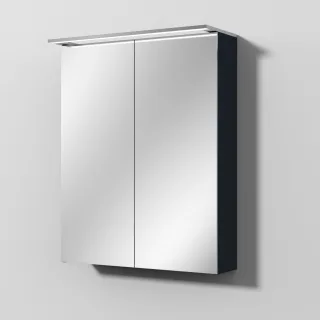 Sanipa Reflection Spiegelschrank MALTE 60 mit LED-Aufsatzleuchte, Marine-Matt SD1501R