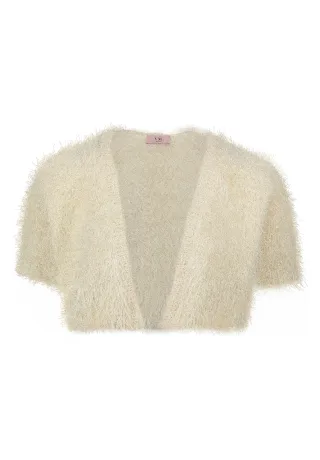 VM by Vera Mont - Sommer-Strickjacke Pearled Ivory - Gr. - M