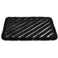 Andiamo Fußmatte Kokos Drahtgitter, rechteckig, Höhe: 30 mm, Schmutzfangmatte, robust & strapazierfähig, In- und Outdoor geeignet
