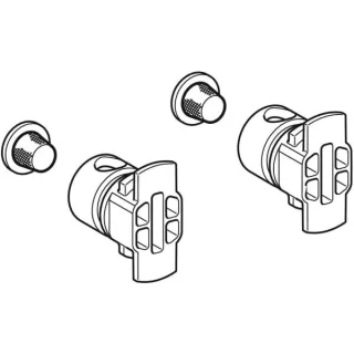 Geberit Set Filteraufnahme f. Funkt.Einheit 243687001