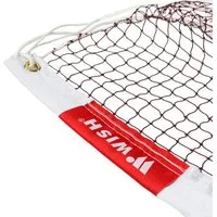 WISH Badmintonnetz 6,04 m – robustes Turniernetz für drinnen & draußen
