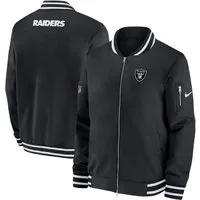 Nike Bomberjacke Nike Jacke Las Vegas Raiders Nike Coach Bomber