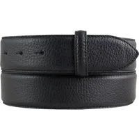 BELTINGER Ledergürtel Wechselgürtel aus gemasertem Leder mit Steppnaht ohne Schnalle 4 cm - (1-St)