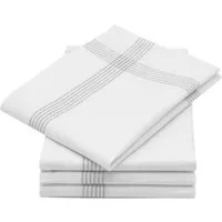 ZOLLNER Geschirrtuch, (Spar-Set, 4-tlg), 50 x 70 cm, 100% Leinen, vom Hotelwäschespezialisten
