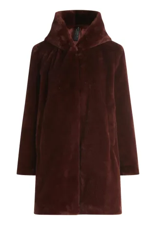 Betty Barclay - Plüschjacke dunkelrot - Gr. - 40