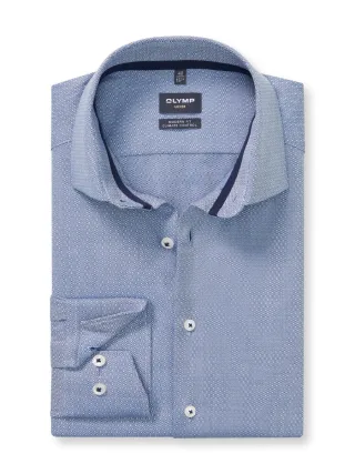 OLYMP - Modern Fit: Businesshemd blau - Gr. - 41