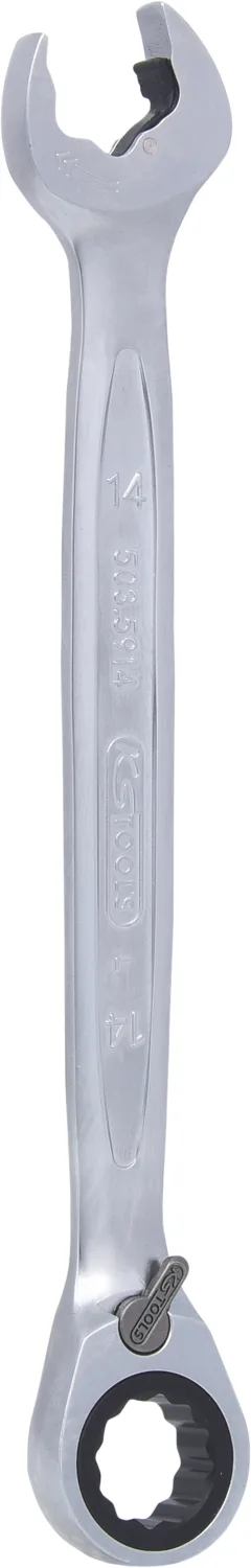 KS Tools DUO GEARplus Ringmaulschlüssel,Maul-Ratschenfunktion, umschaltbar - 503.5914