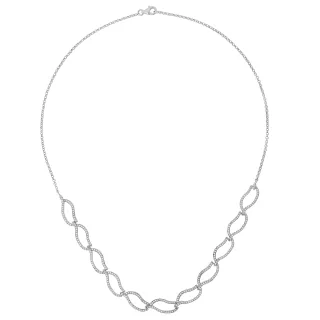 Orphelia Halskette für Damen, Sterling-Silber 925, Silber ZK-2795