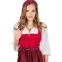 MarJo Dirndl Cord Dirndl 2tlg. - RIEGSEE - magenta