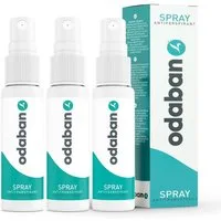 Odaban Deo-Pumpspray ODABAN Antitranspirant Deo Spray gg. starkes Schwitzen +Langzeitschutz, 3-tlg., Langzeitschutz gegen Schwitzen - Parfümfrei - keine Deoflecken