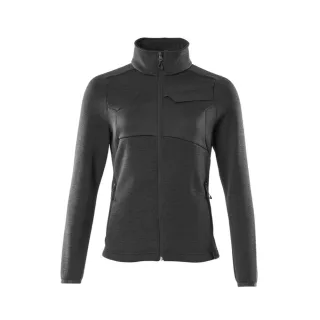 MASCOT Damen Strickpullover mit Reißverschluss ACCELERATE Schwarz XXL - 18155-951-09-2XL