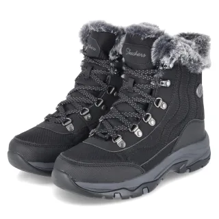Skechers Snowboots TREGO-STORMIE  Schwarz - Gr. 37 -  Textil
