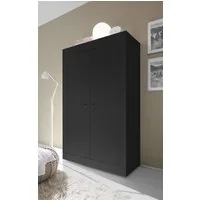 Home affaire Highboard Basic Höhe 162 cm, Breite 102 cm, Kommode 4 Türen, Hochkommode, Metallgriff, moderne Rahmenoptik, viel Stauraum, Farbauswahl