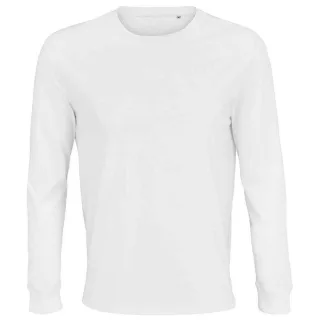 SOLS Unisex Pioneer Langarm-T-Shirt aus Bio-Baumwolle für Erwachsene (weiß)