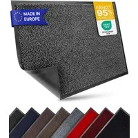 Entrando Fußmatte FIEL, Rechteckig, Höhe: 7 mm, Schmutzfangmatte Innen & Außen waschbar rutschfest dünn saugstark