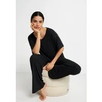 LSCN by LASCANA Pyjama (Set, 2 tlg) mit kleiner Zierknopfleiste an der Hose