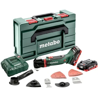 Metabo Akku-Multitool MT 18 LTX metaBOX 145 L - 18V 2x4Ah LiHD + ASC 55 - 613021800