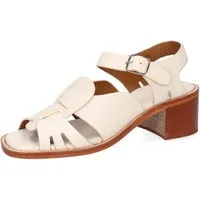 Melvin & Hamilton Charlotta 1 Leder-Sandalen für Damen Sandale Block-Absatz, Echtes Leder