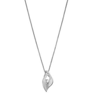 Orphelia 'Milan' Damenkette aus 925 Sterling Silber mit Anhänger - Silber ZH-7519
