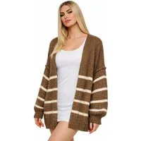 Worldclassca Cardigan Worldclassca Strickjacke Cardigan Open Front Pullover Lang Casual Neue Kollektion - Stilvolle und gemütliche Strickmode für Damen