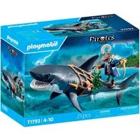 Playmobil® Gefahr durch Riesenhai (71793), Playmobil Pirates Konstruktions-Spielset, (21 St)