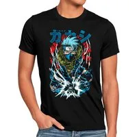 style3 T-Shirt Kakashi Power kakashi sasuke shikamaru naruto anime manga cosplay