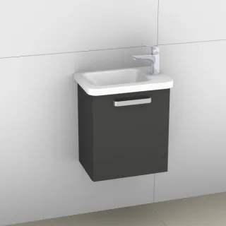 Artiqua 412 Waschtischunterschrank für Tonic II K0875, K0876, Anthrazit Glanz, 412-WUT-I46-R-7065-51 412-WUT-I46-R-7065-51
