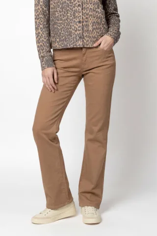 monari - Flared Jeans brown sugar - Gr. - 42