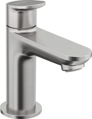 Duravit Wave Standventil Edelstahl Gebürstet 48x131x134 mm - WA1080002070 WA1080002070