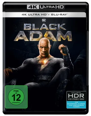 Black Adam [4K UHD Blu-ray + Blu-ray]