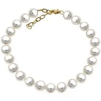 Vivance Armband 585/- Gelbgold Süßwasserzuchtperle 6,5-7mm