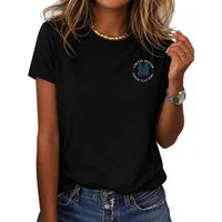 RMK T-Shirt Damen Shirt Rundhals Basic "College 18" aus Baumwolle