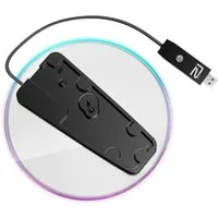 Ready2gaming Standfuß Transparenter Standfuß für die PlayStation 5 mit RGB Beleuchtung