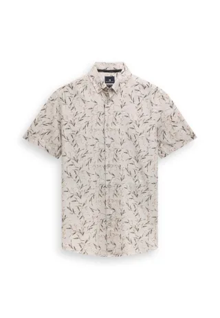 State of Art - Hemd aus Bio-Baumwolle mit Stretch beige - Gr. - XXL