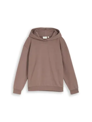 tom tailor kids - Oversize Hoodie Sweatshirt mit Rückenprint rusty brown - Gr. - 176