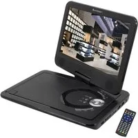 Soundmaster PDB1910SW tragbarer DVD-Player DVB-T2 HD-Tuner 10.1" 300 Spiele Portabler DVD-Player (tragbarer DVD-Player, TV Empfang, eingebauter Akku)