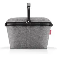 REISENTHEL® Einkaufskorb carrybag iso, 22 l, dicht schließender Deckel m. Reißverschluss, Standfüße, stabiler Griff