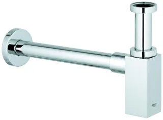 Grohe Geruchsverschluss eckig 40564 für Waschtisch Körper aus Messing chrom, 40564000 40564000