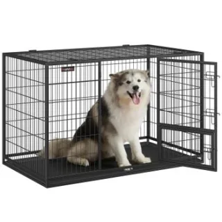 FEANDREA L-XXXL Hundekäfig hochbelastbar 1,39 m, 79 cm, 87 cm