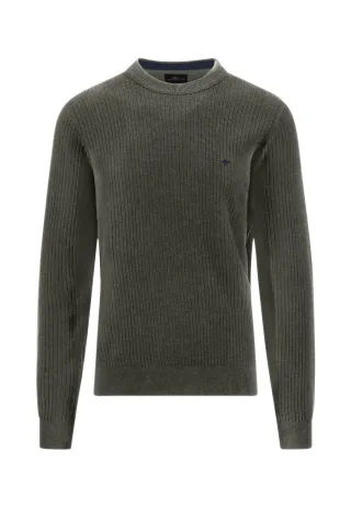 FYNCH-HATTON - O-Neck, ribbed - Gr. - L
