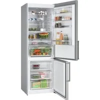 BOSCH Kühl-/Gefrierkombination Serie 6 KGN49AIBT, 203 cm hoch, 70 cm breit, Länger frisch dank VitaFresh XXL & kein Abtauen mehr.