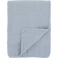 Chic Antique Tagesdecke Chic Antique - Decke Quilt Tagesdecke Kuscheldecke 180x130cm Blau
