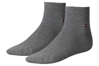 2 Paar TOMMY HILFIGER Herren Quarter Socken Gr. 39 - 46 Business Sneaker Socken