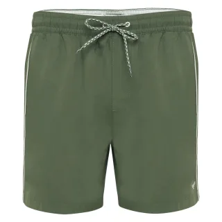 Threadbare - Badeshorts für Herren, Regulär (Oliv)