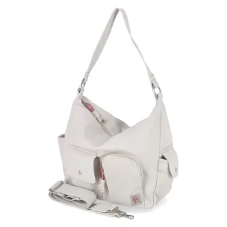 Fräulein Frida Hobo Bag - Gr.  - Beige - Synthetik