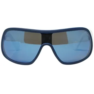 Moncler ML0048 92X 00 Weiße Sonnenbrille