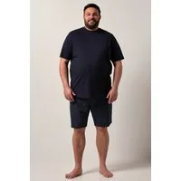 Men Plus Schlafanzug Schlafanzug Zweiteiler kurze Form