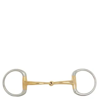 Gebiss BR Olivenkopf einfach gebrochen Soft Contact, 16mm
