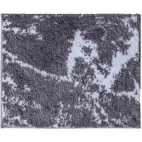 Ridder Badematte Marmor grau, Höhe 55 mm, 100% Polyester-Microfaser