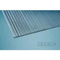 Terrasse2000 Doppelstegplatte 98 x 350cm Doppelstegplatte X16 MAX Graphit Polycarbonat, Graphit